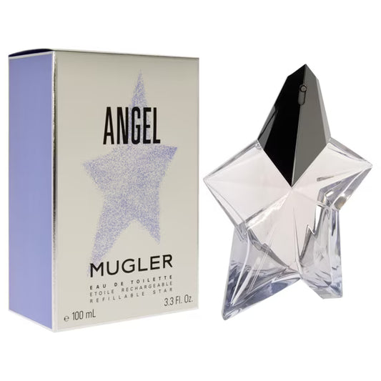 Mugler Angel EDT Refillable Star for Women – 3.3 Oz / 100ml