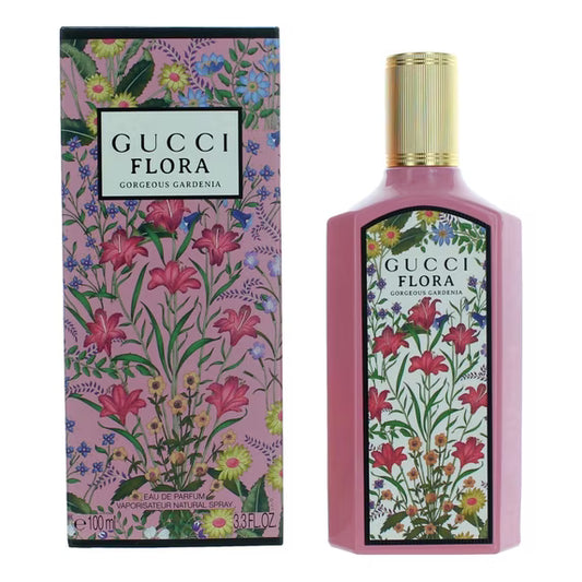 Gucci Flora Gorgeous Gardenia Eau de Parfum for Women, 3.3 oz (100 ml) Spray