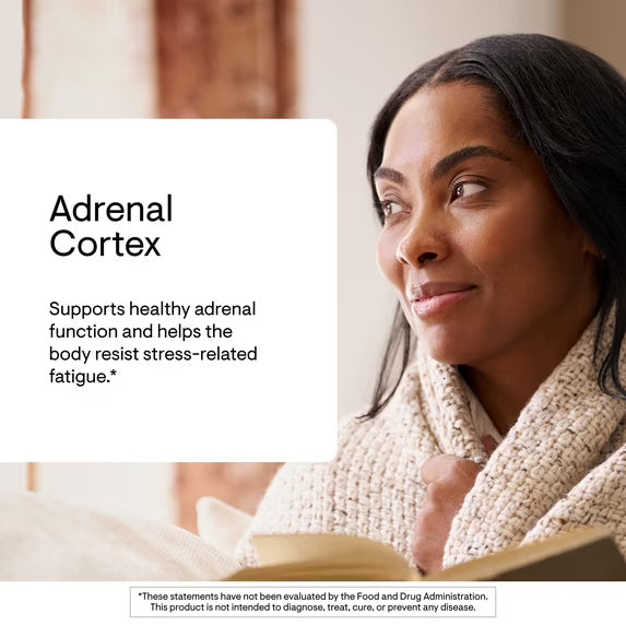 Thorne Adrenal Cortex Bovine Adrenal Glandular Supplement – 60 Capsules