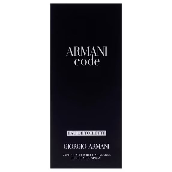 Giorgio Armani Code EDT for Men – 4.2 Oz / 125ml