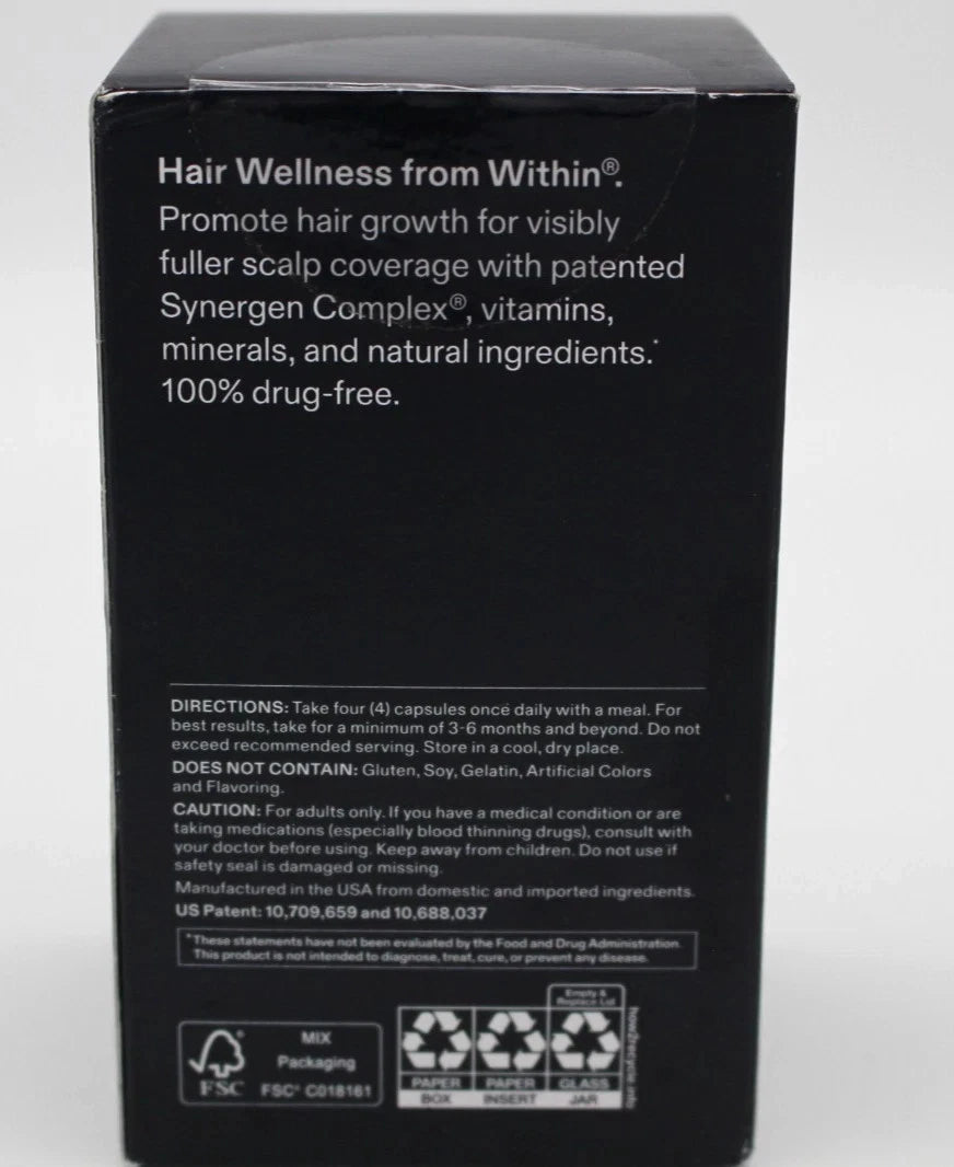 Nutrafol Men Hair Growth Nutraceutical 120 Capsules – New